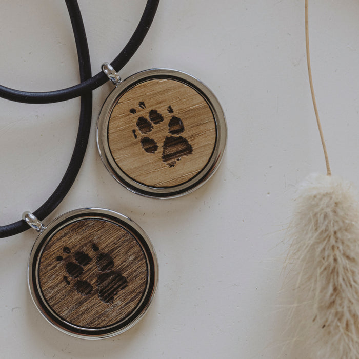 TIMBER TRACKS – Kette mit individuellem Pfotenabdruck