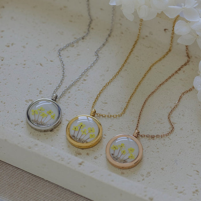 LEMON BLOOMS - Asche- und Haarkette