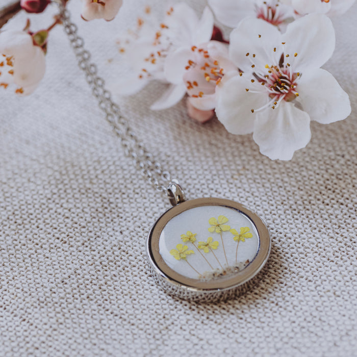 LEMON BLOOMS - Asche- und Haarkette