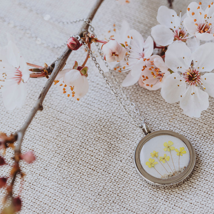 LEMON BLOOMS - Asche- und Haarkette