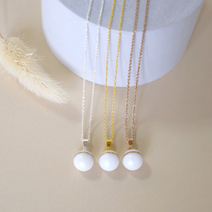 PEARL - Aschekette mit Perle
