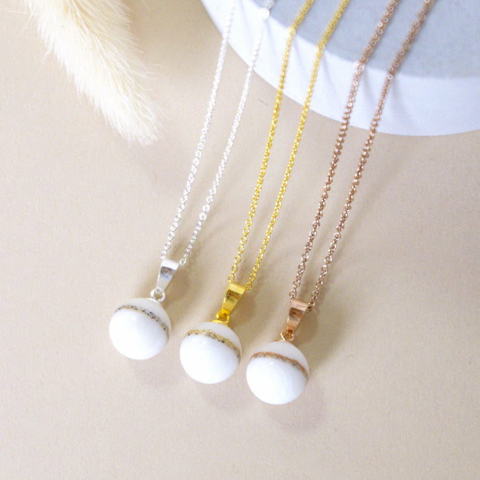 PEARL - Aschekette mit Perle
