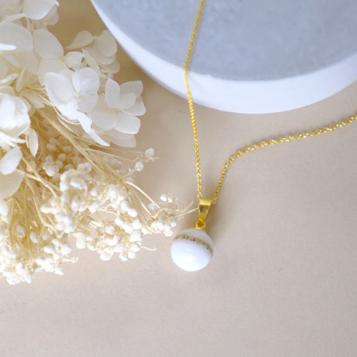 PEARL - Aschekette mit Perle