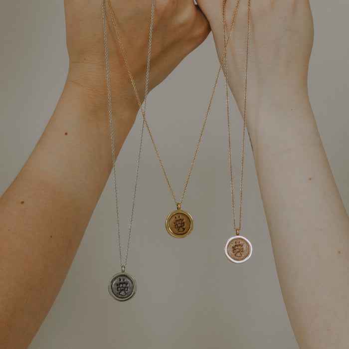 EVERPRINT PAW – Kette mit Pfotenabdruck