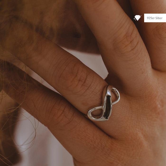 INFINITY Asche- oder Haarring