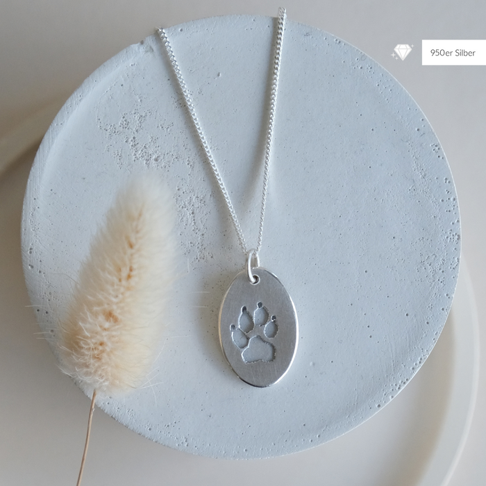 MEMORY PAW LOVE - Kette mit individuellem Pfotenabdruck