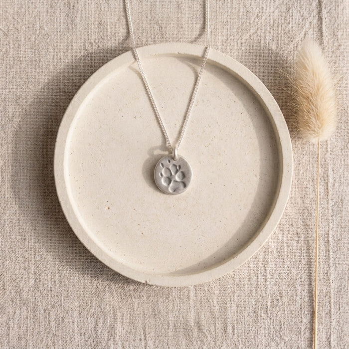 MEMORY SILVER FOREVER - Kette mit individuellem Pfotenabdruck