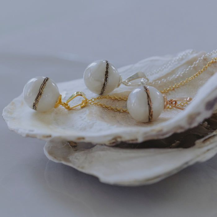 PEARL - Haarkette mit Perle