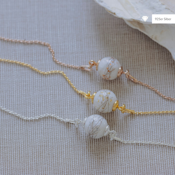 PEARLY - Haararmband mit Perle