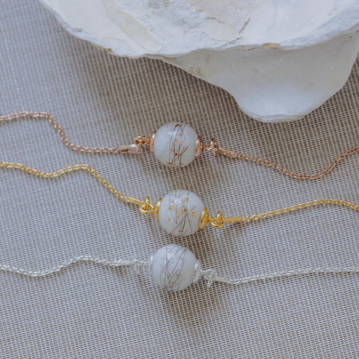PEARLY - Haararmband mit Perle